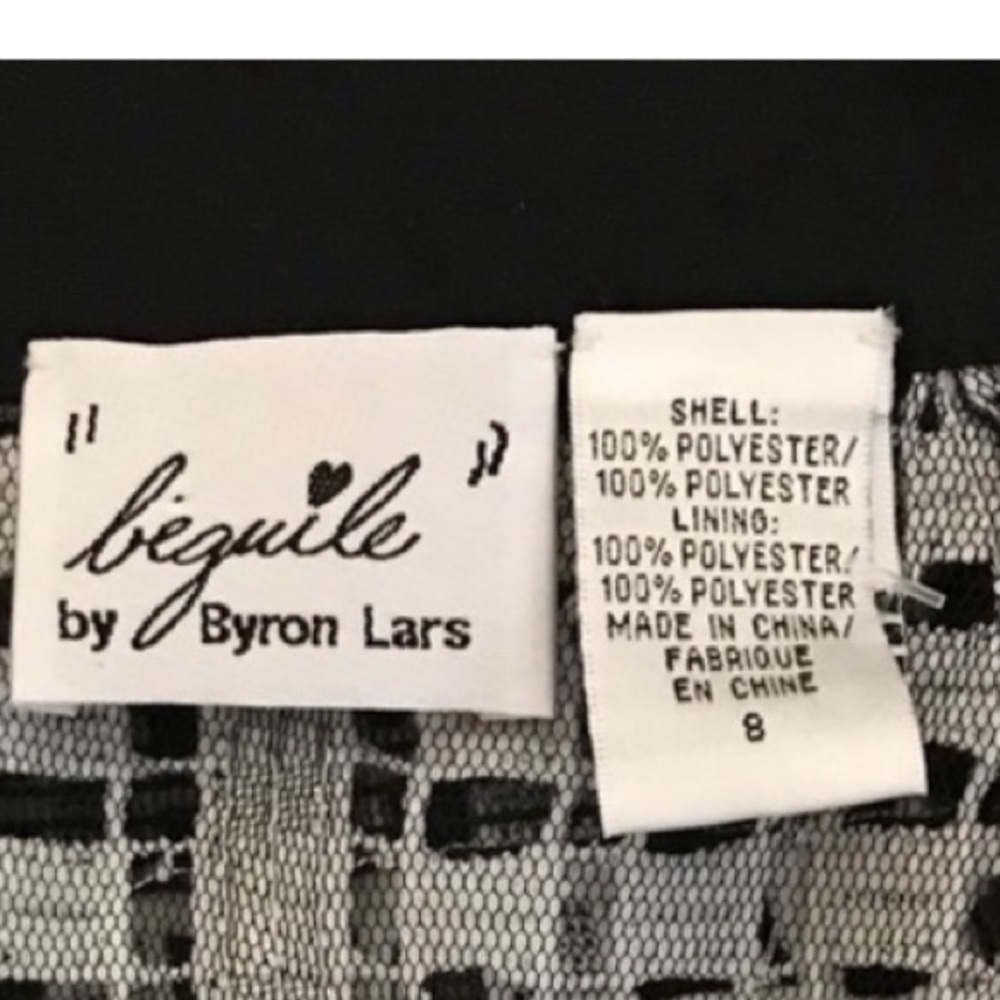 Anthropologie Beguile by Byron Lars Laced Peplum Jacket size 8 - Picture 10 of 10